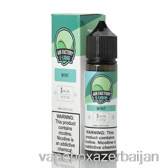 E-Juice Vape Mint - Air Factory E-Liquid - 60mL 0mg